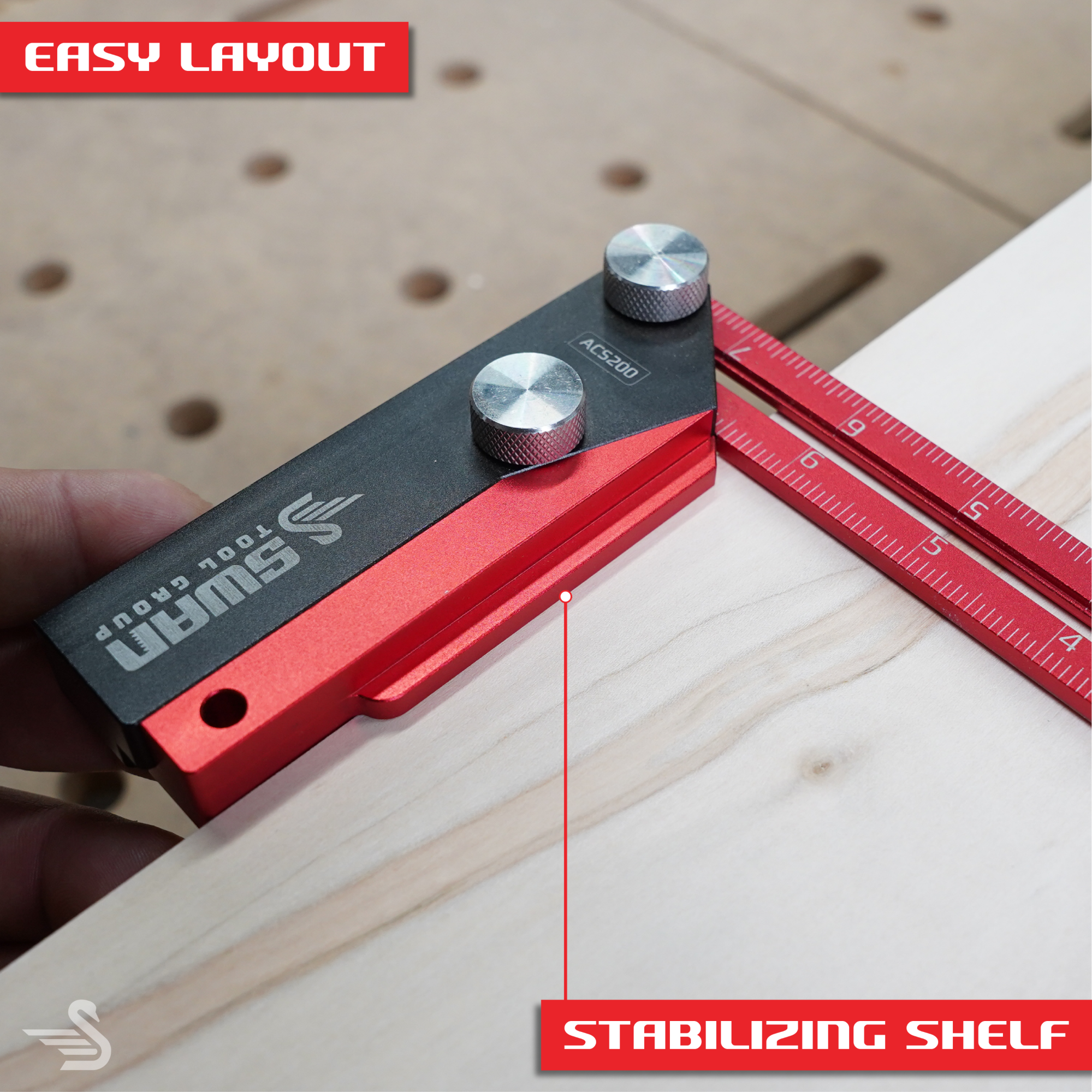 RIDGWAY ADJUSTABLE CARPENTER SQUARE