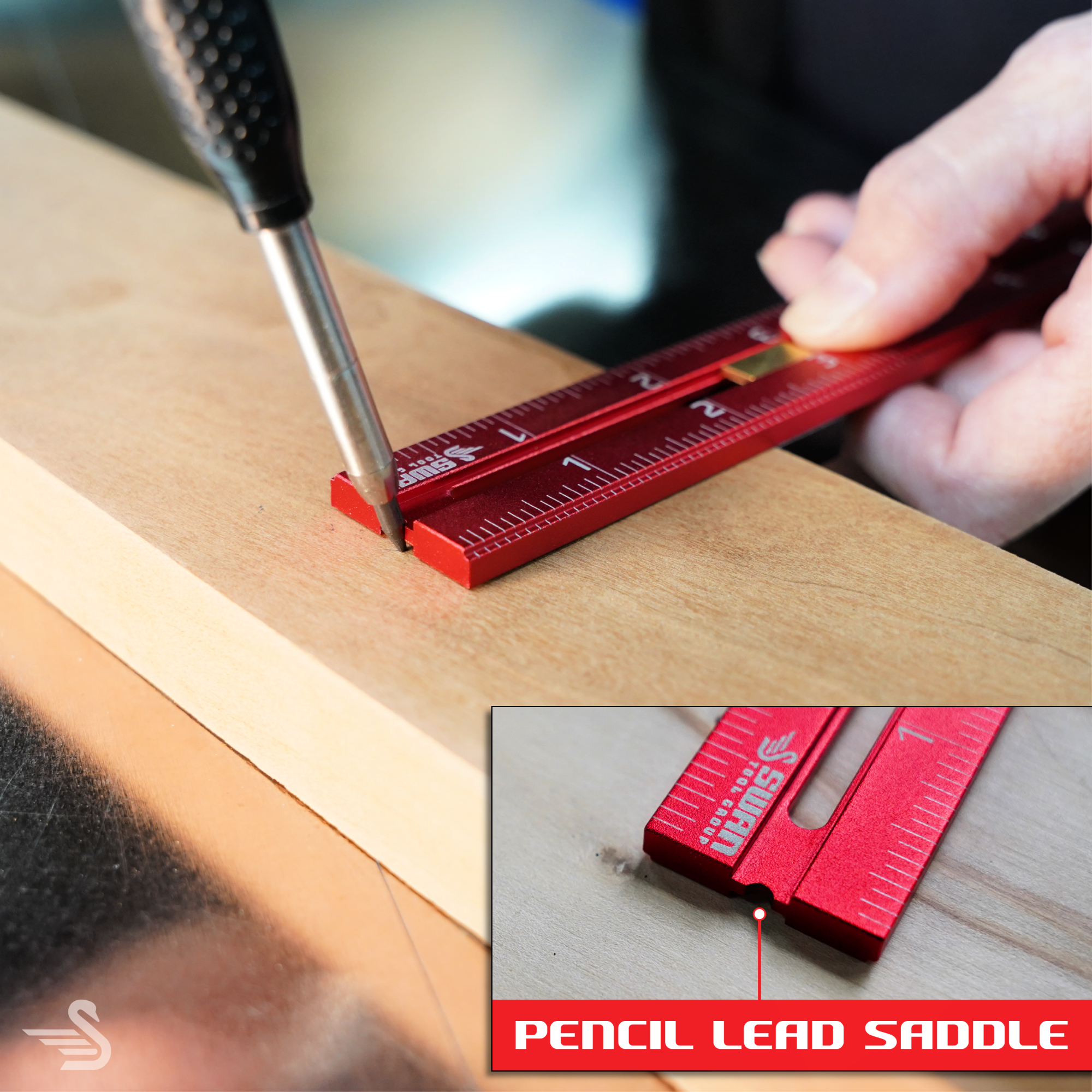 RED TAIL OFFSET RULER