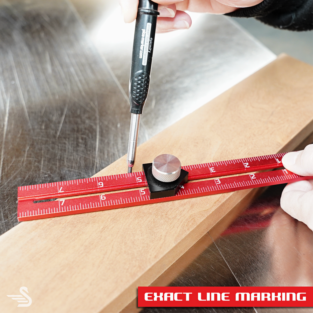 RED TAIL OFFSET RULER